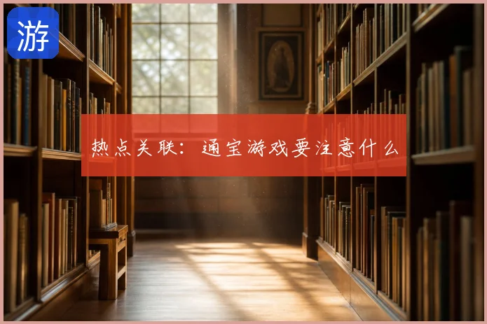 热点关联：通宝游戏要注意什么